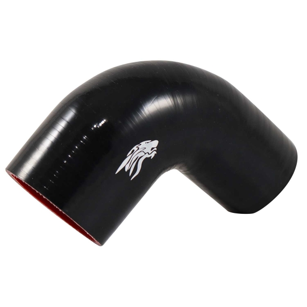 Curva Silicone Preto Pressurização 90º X 2 1/2\\\