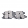 Pastilha Diant. Frasle PD1490BCMAXX Audi A3 - Cód.13605