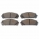 Pastilha Diant. Textar 2445201 Toyota RAV4 - Cód.11782