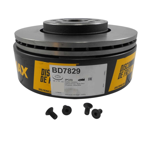 Kit Disco Freio BD7829 Diant. Sandero 2.0, Megane - Cód.4876