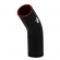 Curva 45º de Silicone Preta 2\\\