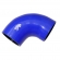 Curva de Silicone Azul 90º de 3\\\