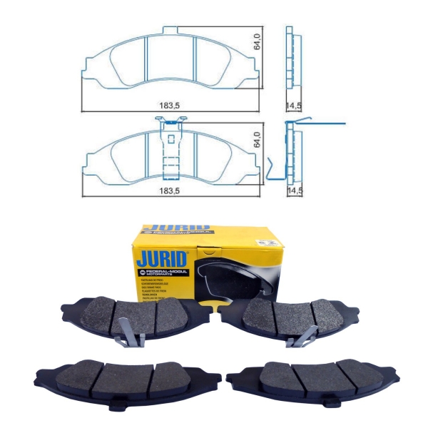 Pastilha Diant. Jurid HQJ2153 Omega Australiano - Cód.2866