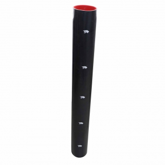 Mangueira Silicone Pressurização Preta 4\\\" x 1m - Cód.9486