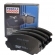 Pastilha Diant. Frasle PD2353 Chery Tiggo 7 - Cód.13922