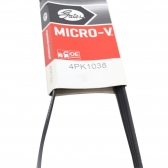 Correia Micro-V Gates 4PK1038 Ford Ranger 2.8 - Cód.10358
