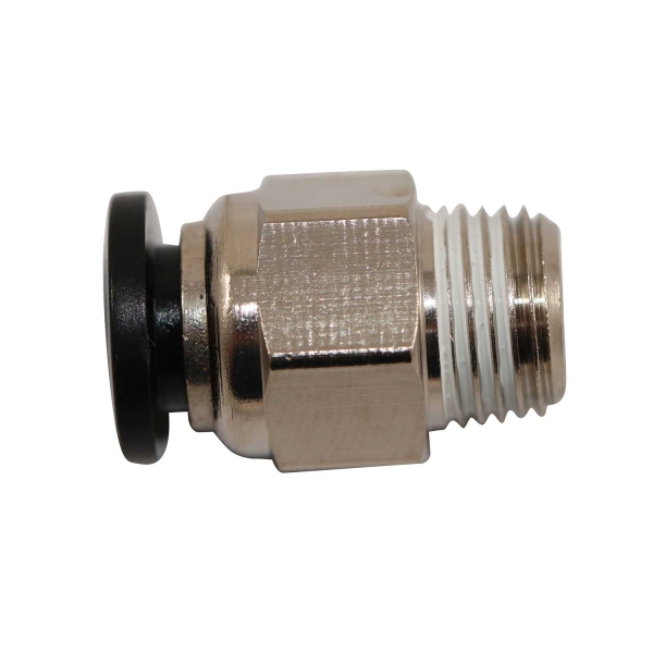 Conexão Pneumática Engate Rápido 1/8NPT x 6mm - Cód.8329