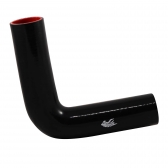 Curva Tipo L Silicone Preto Pressurização 90º X 2\\\