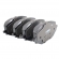 Pastilha Freio Diant. Cobreq  N2095 GM Tracker - Cód.13758