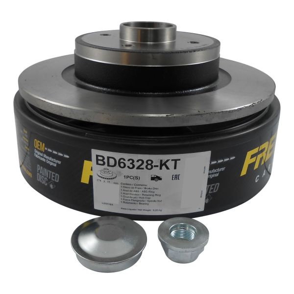 Kit Disco de Freio BD6328KT Tras. Renault Scenic - Cód.4427