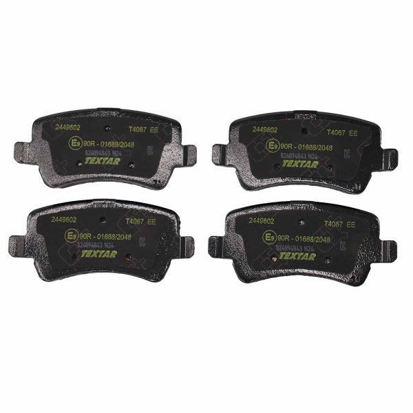 Pastilha Tras. Textar 2449602 Freelander 2 - Cód.12641