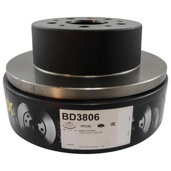 Kit Disco de Freio BD3806 Tras. Fiat Ducato - Cód.4406