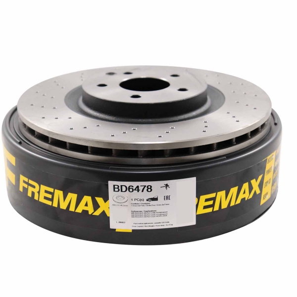 Kit Disco de Freio BD6478 Diant. Mercedes C350 - Cód.8878