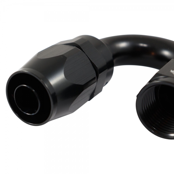 Conexão 10AN / AN10 Curva 180° Aeroquip All Black - Cód.7161