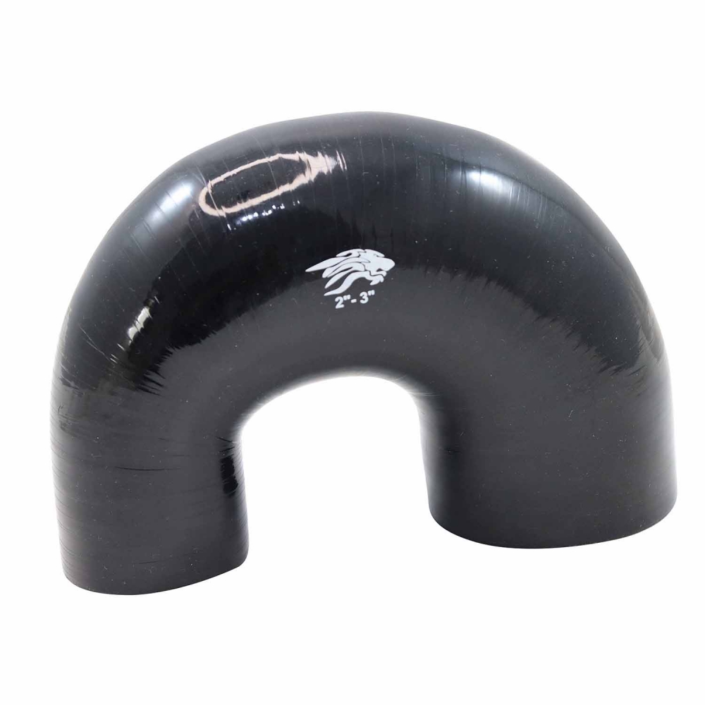 Mangueira Silicone Preto Pressurização U 3\\\