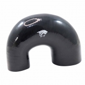 Mangueira Silicone Preto Pressurização U 3\\\