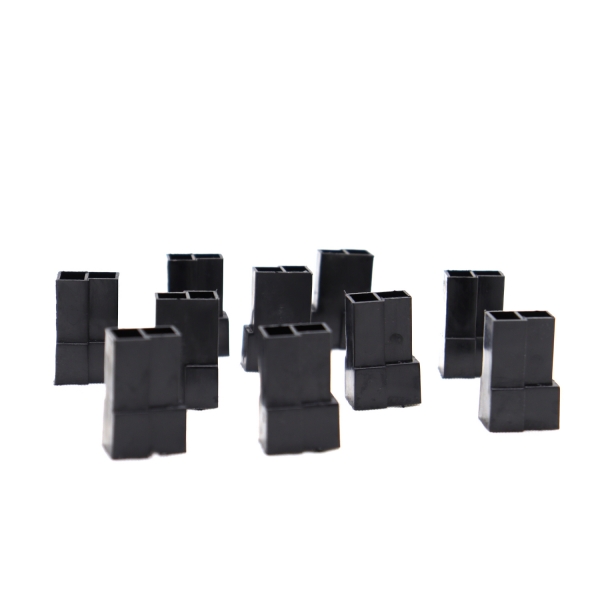 10 Conectores Universal Macho 2 vias ETE7522PR - Cód.10914
