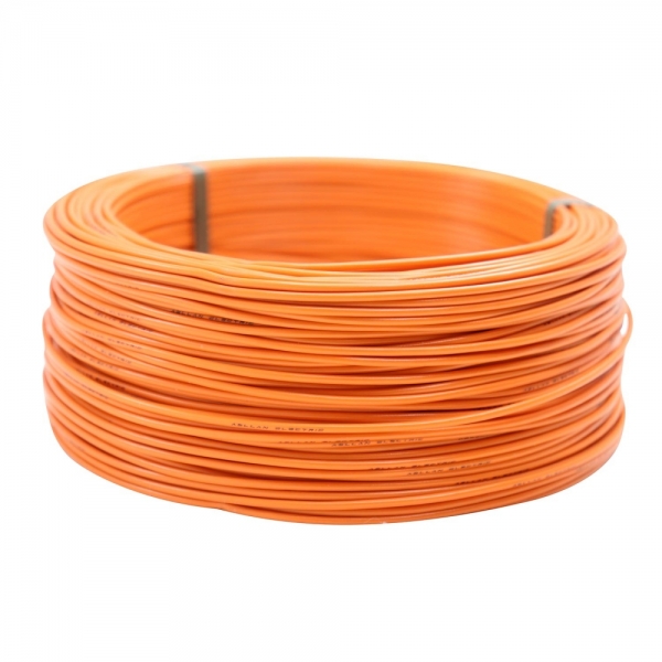 100m Cabo Flex. Automotivo 1.00mm Laranja - Cód.9591