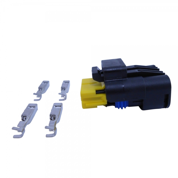 Conector Flange Femea 4 vias ETE4105 Megane - Cód.5756