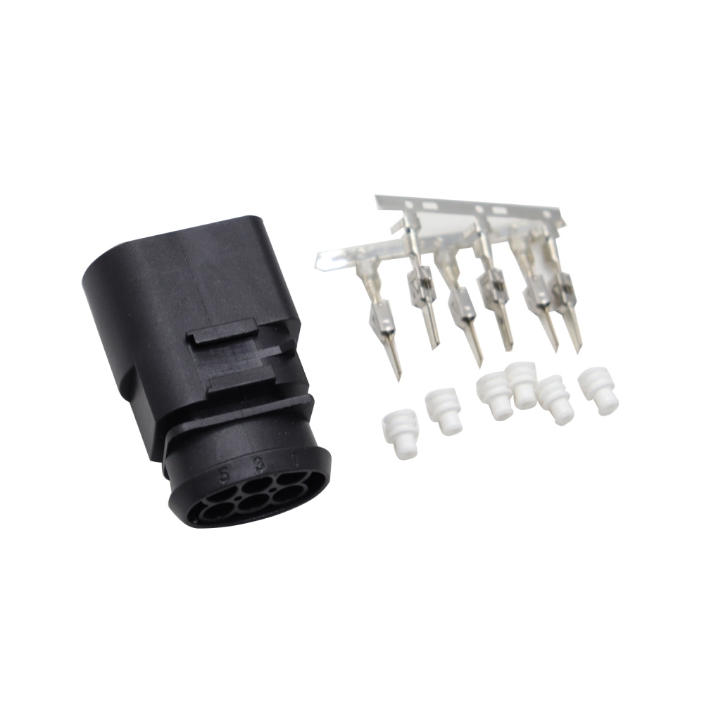 Conector Elétr. Macho 6 Vias ETE8905 (906.2979) - Cód.10539