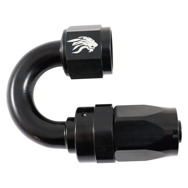 Conexão 8AN / AN8 Curva 180° Aeroquip All Black - Cód.7160