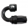 Conexão 8AN / AN8 Curva 180° Aeroquip All Black - Cód.7160