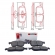 Pastilha Diant. Ferodo HQF2352 Land Rover Evoque - Cód.4820