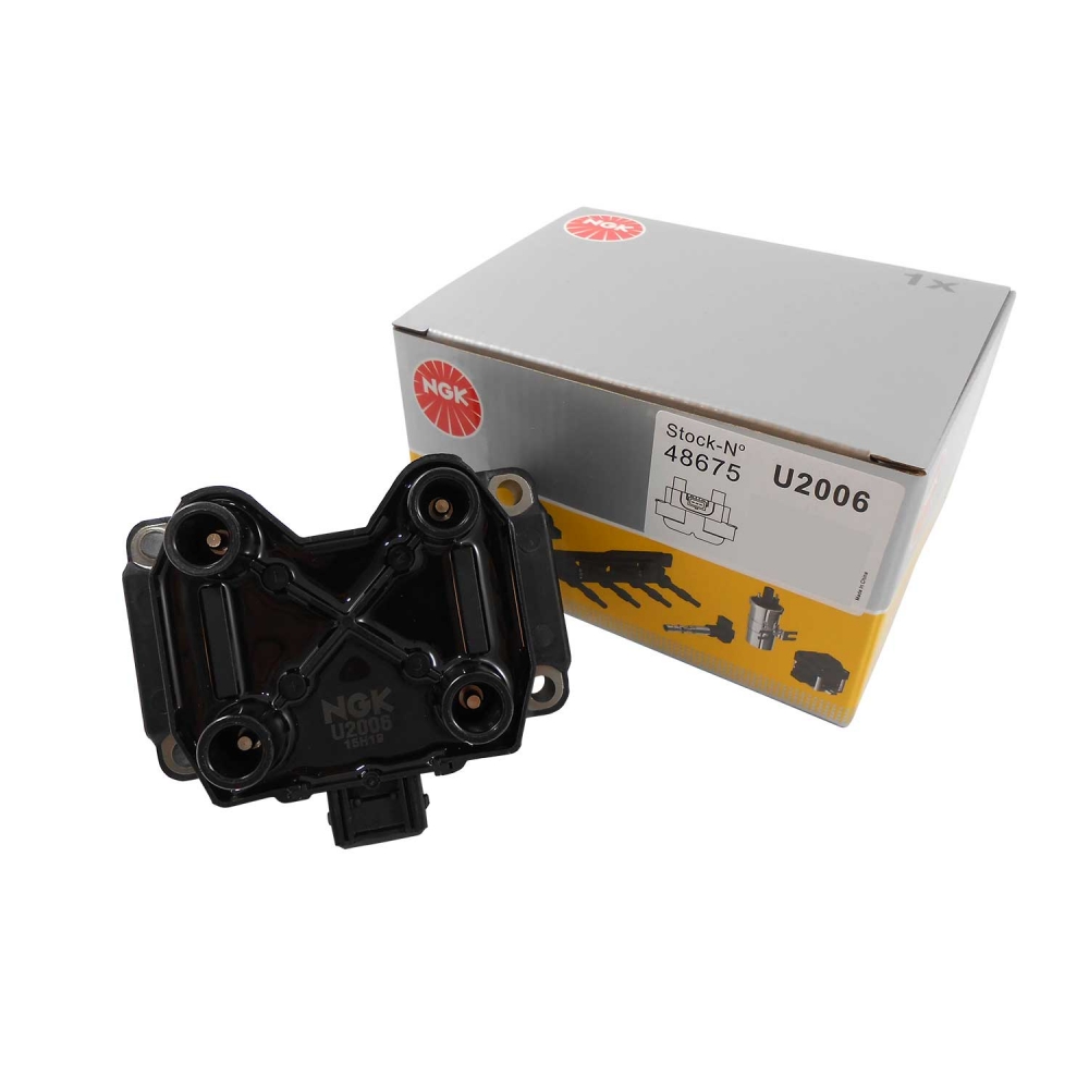 Bobina de Ignição NGK U2006 Fiat Tipo 1.6 8V - Cód.6076