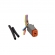 Chicote Reparo Femea 4 Vias Deutsch DT06-4S - Cód.10496