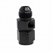 Adaptador 8AN x 8AN com Saída 1/8NPT All Black  - Cód.9419