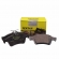 Pastilha de Freio Tras. Textar 2521201 Volvo C30 - Cód.12250