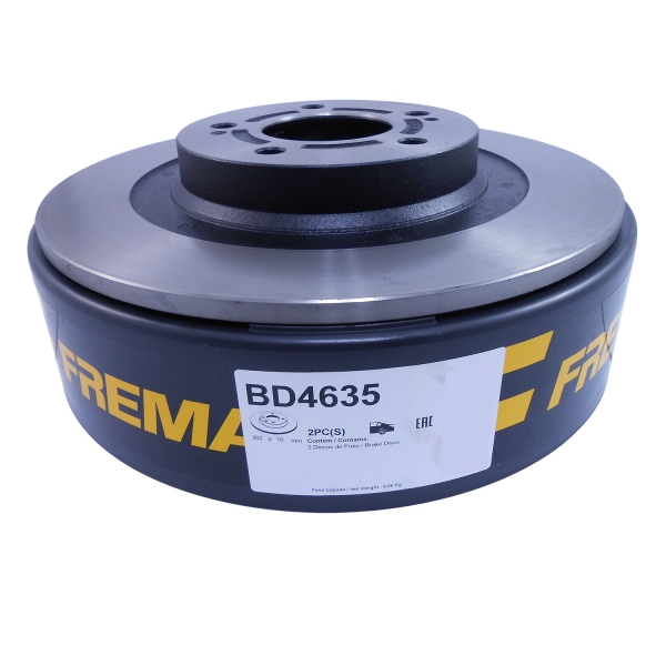 Kit Disco de Freio BD4635 Tras. Mitsubishi ASX - Cód.5322