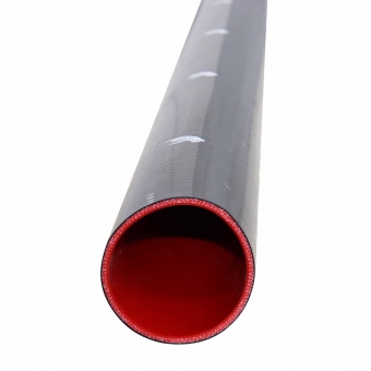 Mangueira Silicone Pressurização Preta 3 1/2\\\" x 1m- Cód.9491