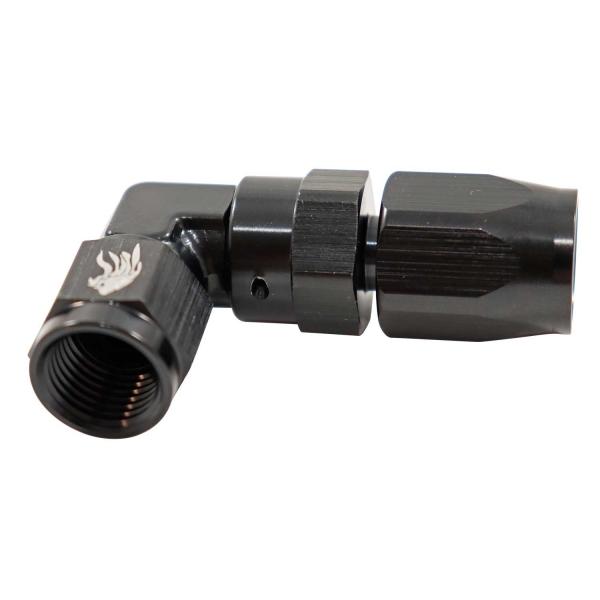 Conexão Curta 6AN/AN6 90° para Aeroquip All Black - Cód.7797