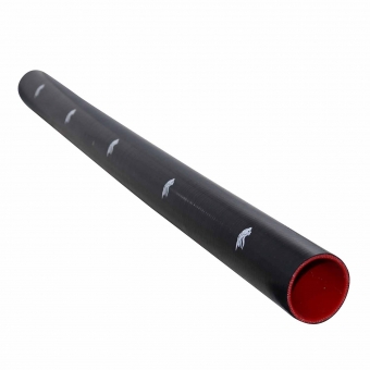 Mangueira Silicone Preta Pressurização 2 1/2\\\" x 1m - Cód.895