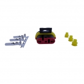 Conector 3 Vias ETE6735 TPS Magneti Marelli - Cód.6004