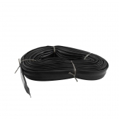 Espaguete Liso 19mm / 50m Preto - Cód.1048