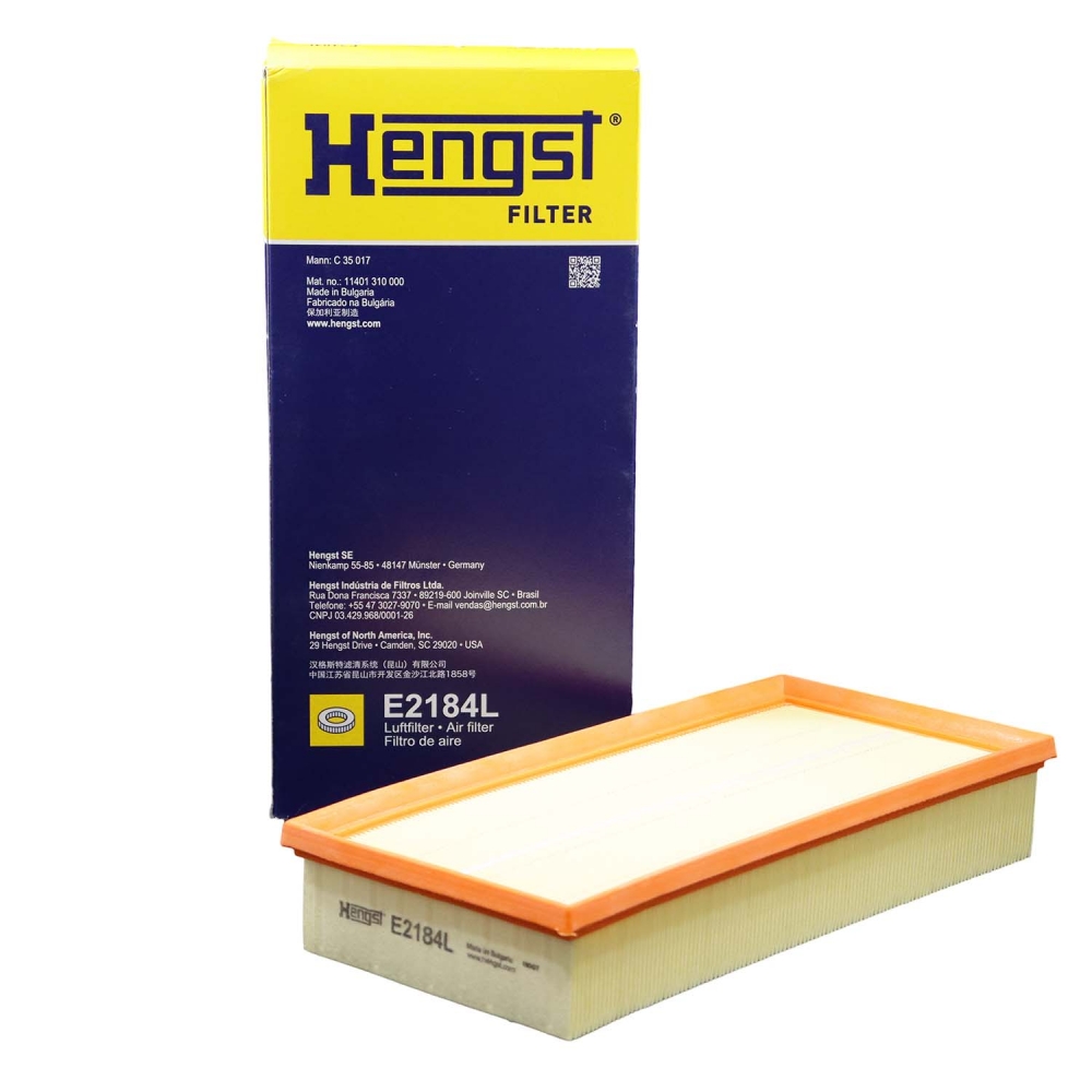 Filtro de Ar Hengst E2184L Land Rover Defender - Cód.13392