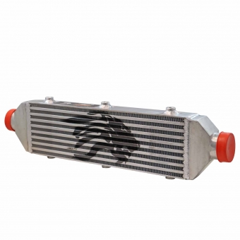 Intercooler Asllan Grey (Cinza) High Flow Street 2 1/2" - Cód.8325 