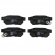 Pastilha Diant. Frasle PD457 Honda City, Fit - Cód.13921
