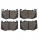 Pastilha Diant. Textar 2289301 Mercedes A45 AMG - Cód.14656