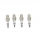 Jg de Velas Ignição NGK Iridium BKR7EIX-11 TR4 - Cód.11325