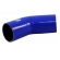 Curva de Silicone MSA Azul 45º   x 2 1/2