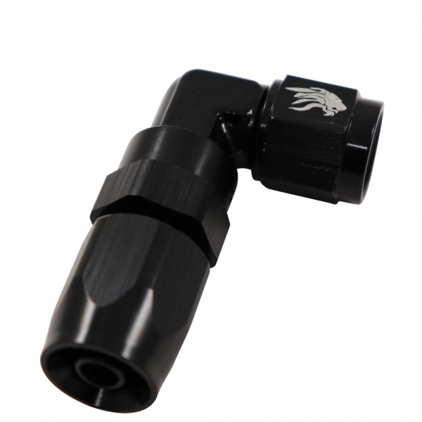 Conexão Curta 6AN/AN6 90° para Aeroquip All Black - Cód.7797