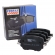 Pastilha Tras. Frasle PD1543 Audi Q3, VW Golf - Cód.14376