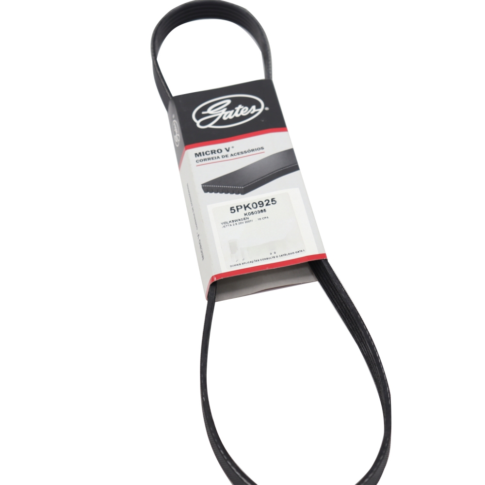 Correia Micro-V Gates 5PK0925 VW Jetta 2.5 20V - Cód.10701