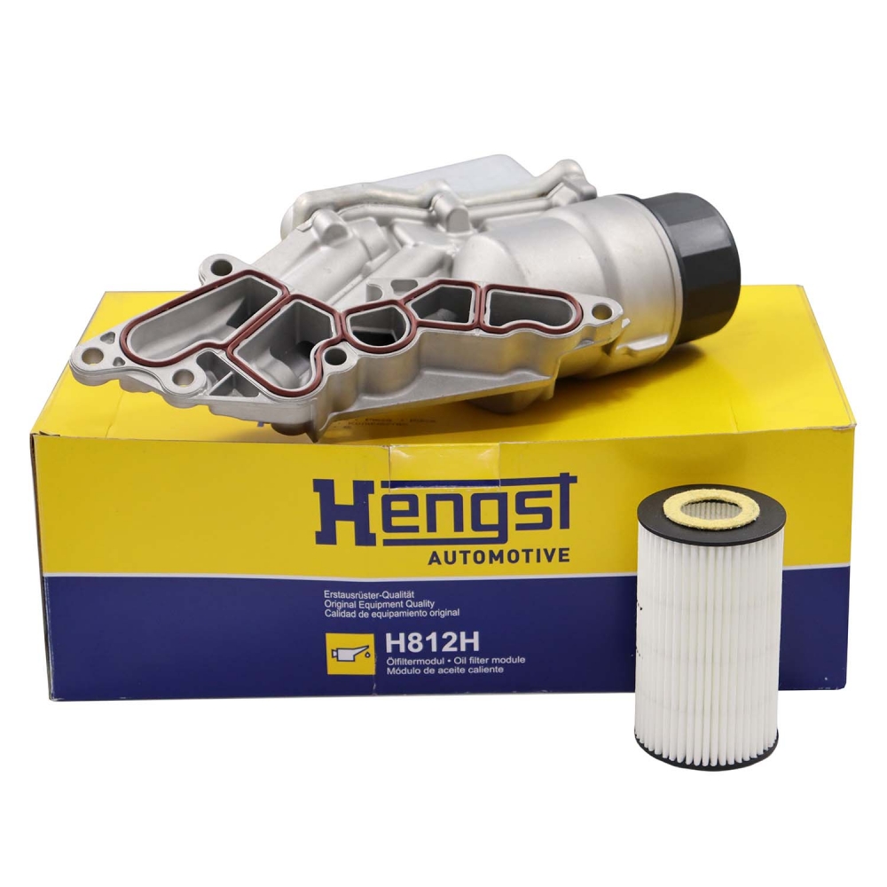 Módulo Filtro de Óleo Hengst H812H MB C280 - Cód.13386