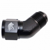 Conexão Curta 45° Femea 12ANx12AN Macho All Black - Cód.9466