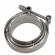 Kit Abraçadeira V-Band com Flanges Inox 3