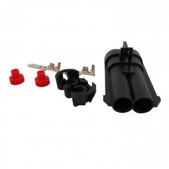 Conector Elétrico 2 Vias ETE8771 Eletroventilador - Cód.6734